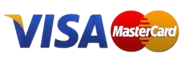 Visa and Mastercard accepted